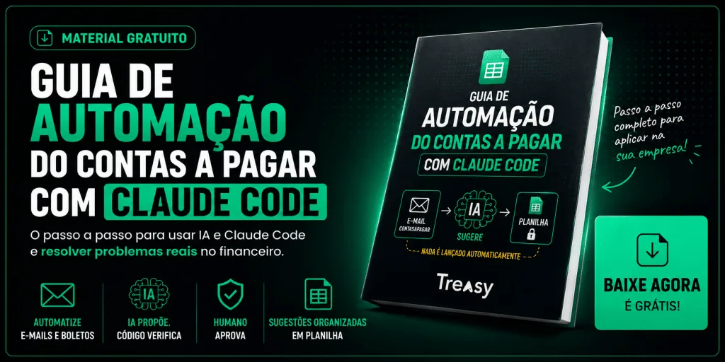 Banner da automação de contas a pagar com Claude Code