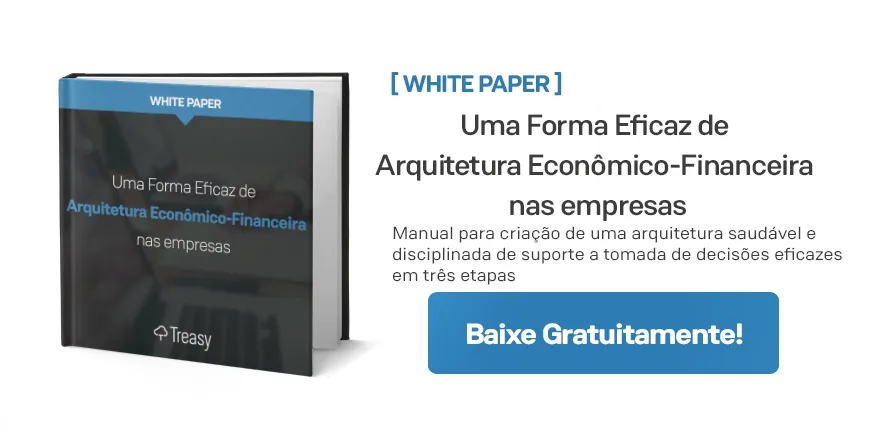 Banner divulgação white paper arquitetura financeira forma eficaz econômico