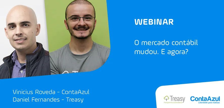 Webinário futuro da contabilidade transformação mercado contábil tendências