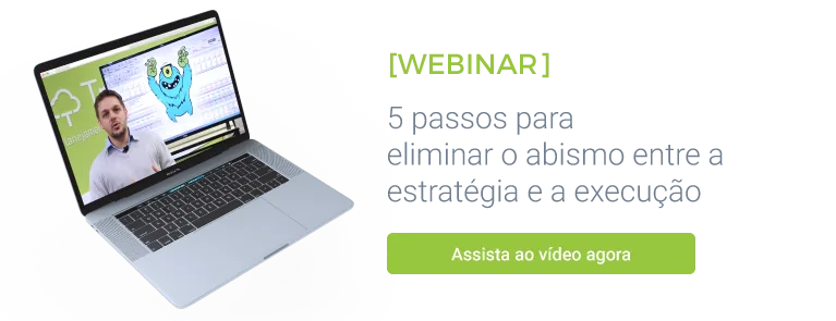 Revisões webinar cinco passos eliminar abismo estratégia execução implementação
