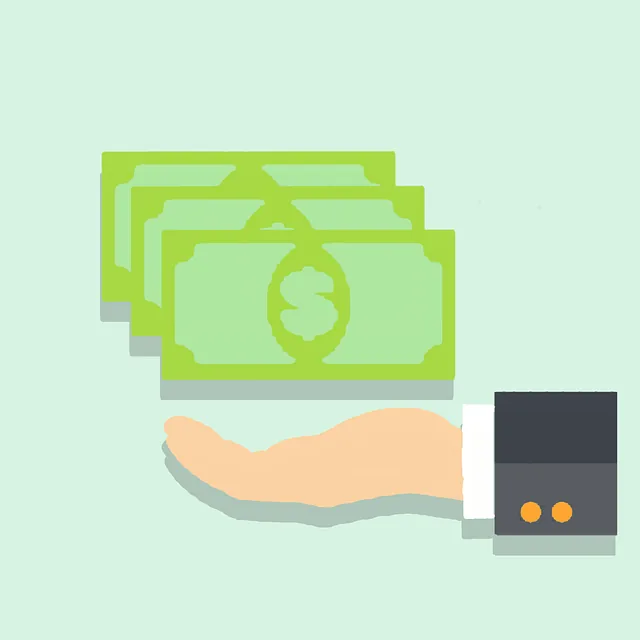 Ícone mostrando investimento de capital fixo e capital circulante em crescimento