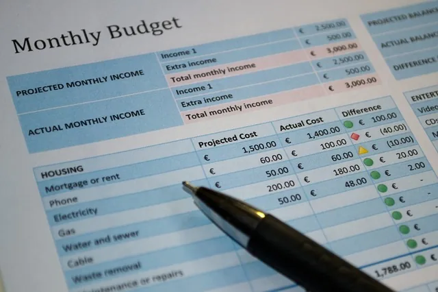 Planilha orçamentária diferença contabilidade gerencial financeira receita realizada projetada