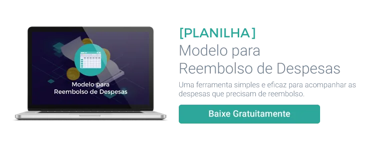 Banner destacando modelo de reembolso de custos para acompanhamento e controle com pessoal