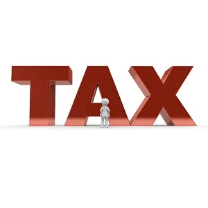Palavra TAX em 3D vermelho evidenciando alíquota de IPI incide sobre quais operações