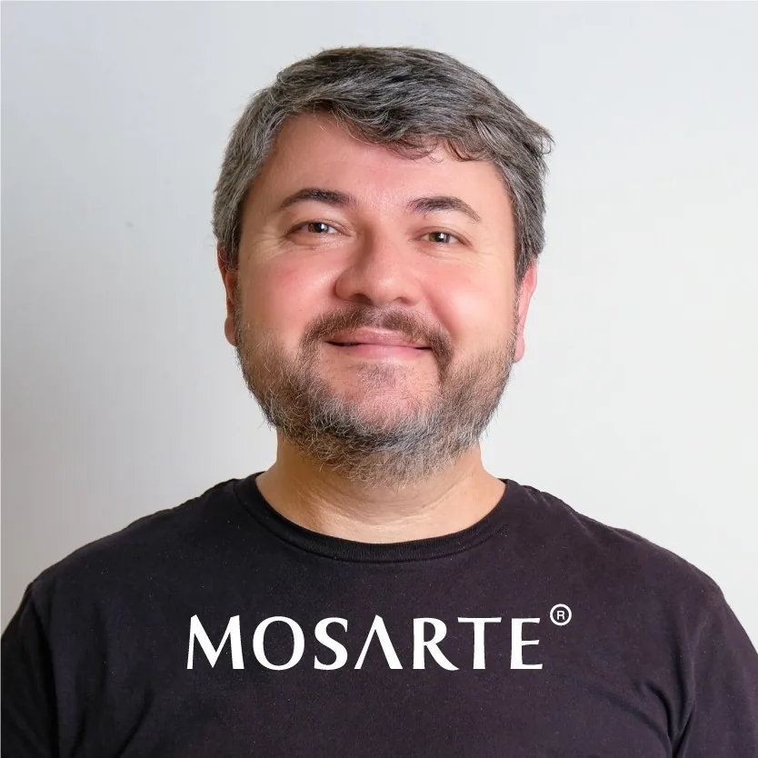 Marcio Reis gerente de controladoria da Mosarte especialista em orçamento empresarial