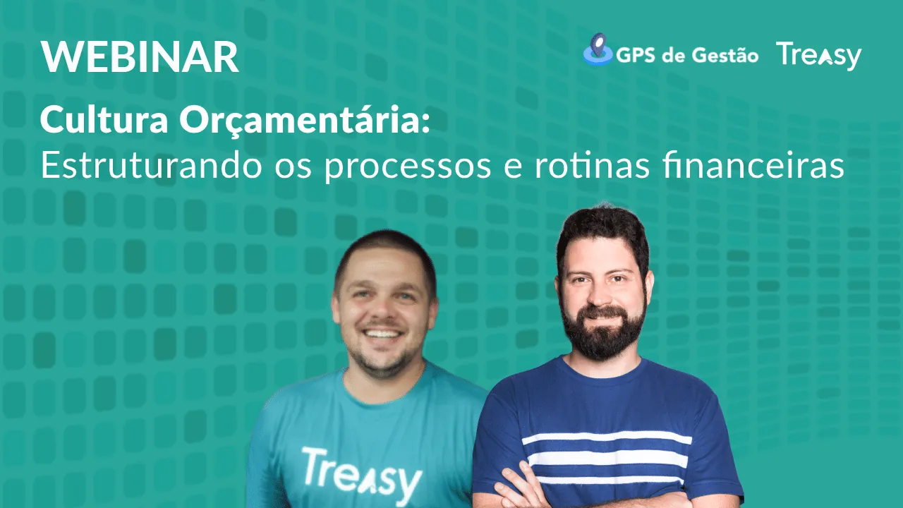 Webinar especialistas GPS gestão rotinas financeiras processos orçamentários